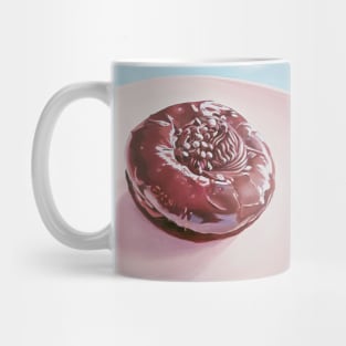 Chocolate Swirl Donut Painting Mug